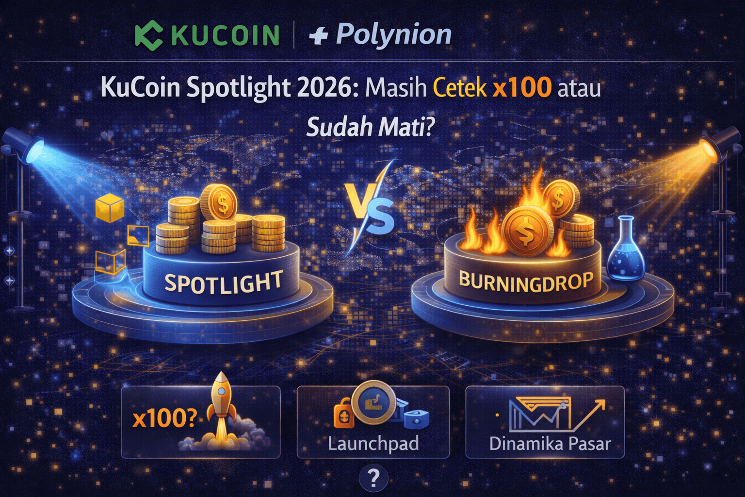 KuCoin Spotlight 2026: Masih Cetek x100 atau Sudah Mati?