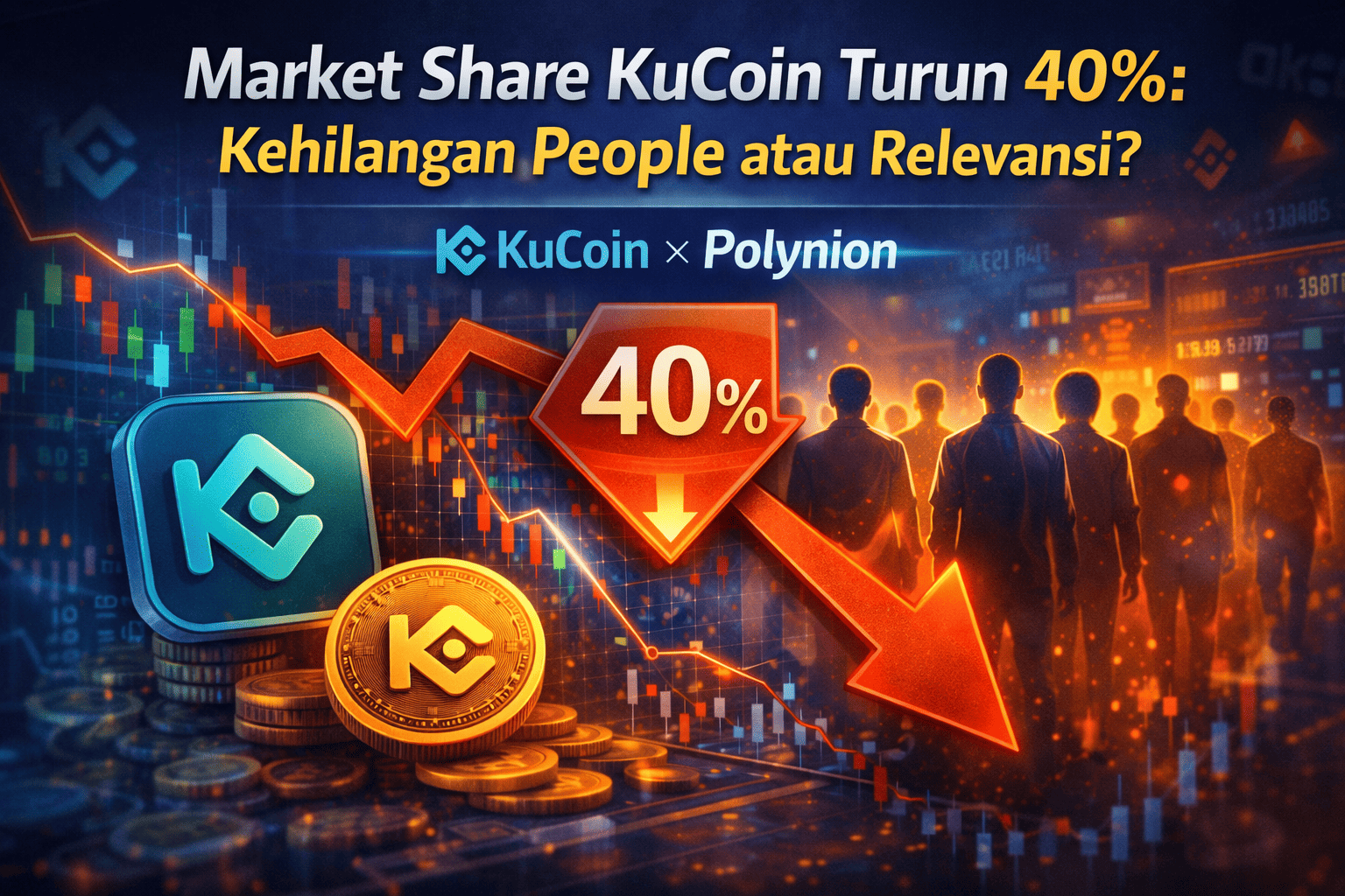 Market Share KuCoin Turun 40%: Kehilangan People atau Relevansi?