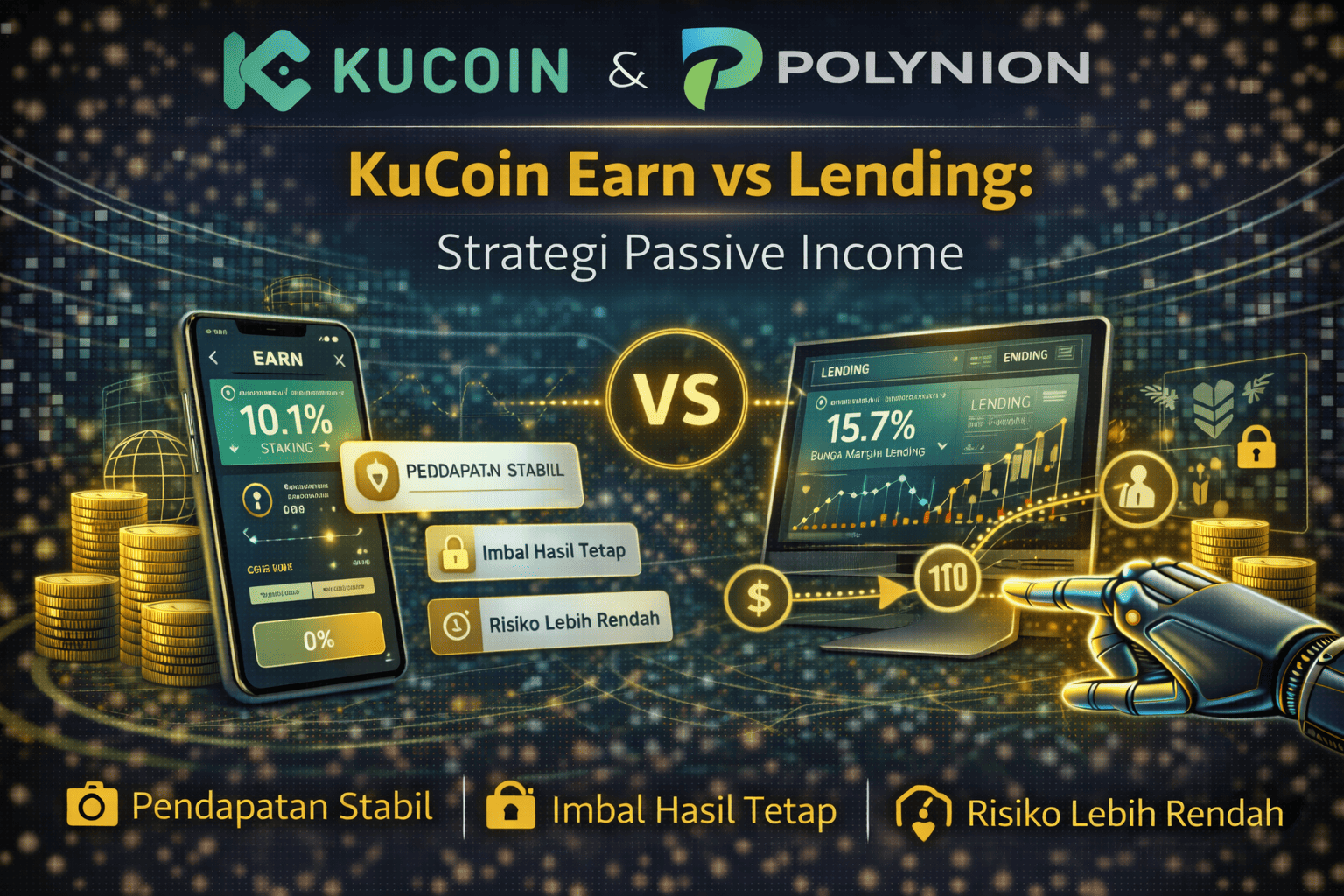KuCoin Earn vs Lending: Strategi Passive Income