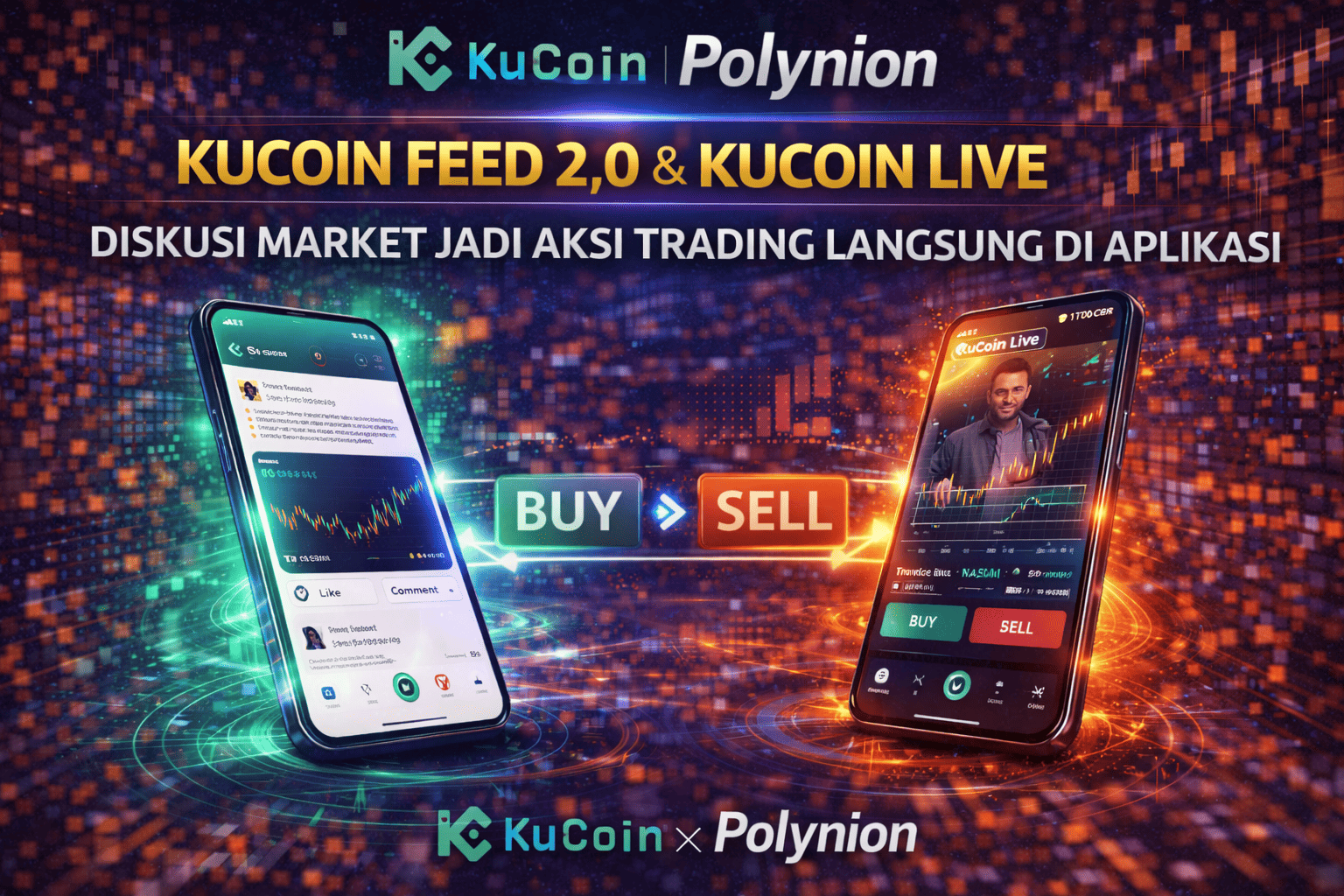 KuCoin Feed 2.0 & KuCoin Live Resmi Diluncurkan