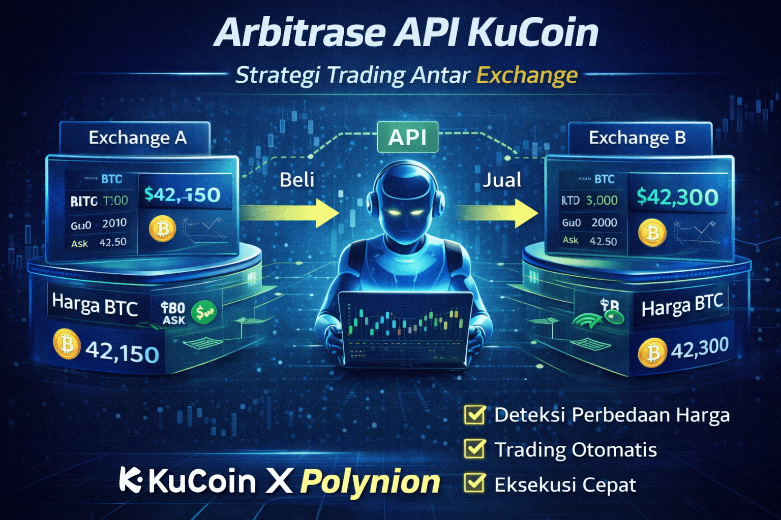 Arbitrase API KuCoin: Strategi Trading Antar Exchange
